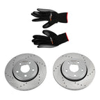Front Left & Right Brake Rotors Kit for Dodge Durango/Jeep Grand Cherokee (2011–2020)