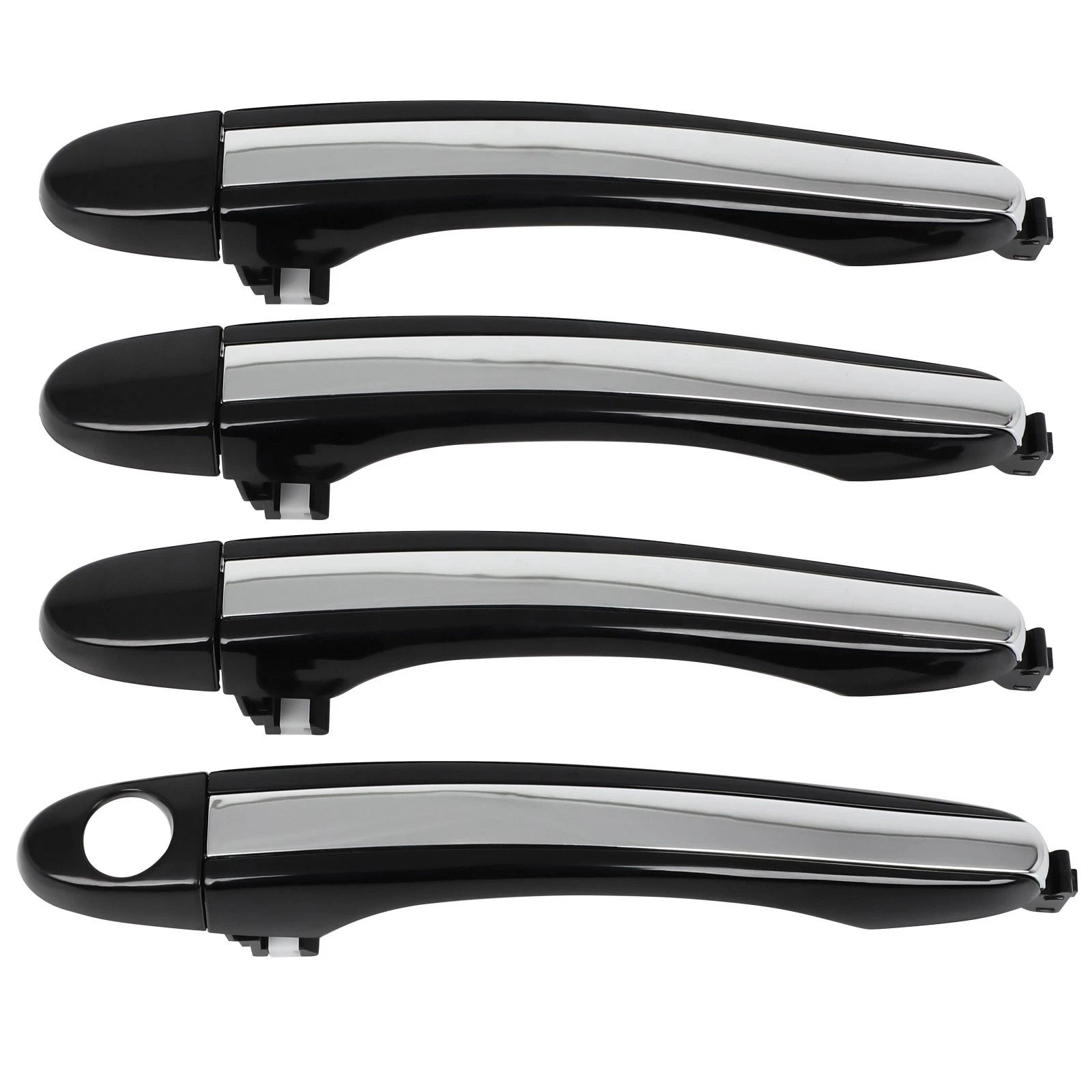 Set of 4 Exterior Door Handles for Hyundai Azera (2006–2011)
