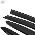 Set of 4 Window Visors for Subaru WRX STI (2015–2018) Rain Guard