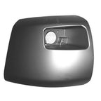 Replacement Ready to Paint Plastic Driver Side Front Bumper End w/Fog Lights