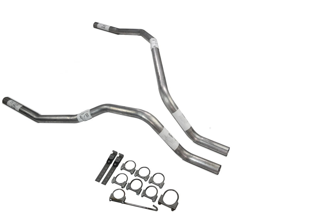 Dual Exhaust System for Nissan Titan (2004–2006) 2.5 Inch No Muffler Rear Exit