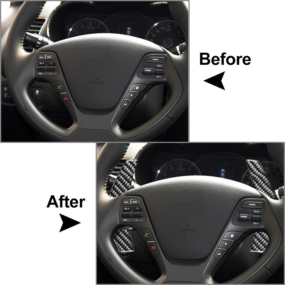 Steering Wheel Shifter Paddle Extension for Kia Forte K3 Cadenza Ceed (2014–2020)