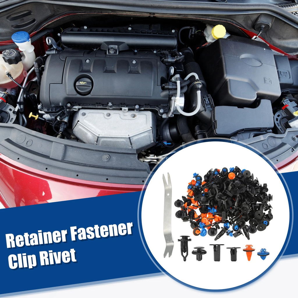180 Pcs Retainer Fastener Clip Rivet Kit for Toyota 4Runner (2003–2023)