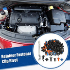180 Pcs Retainer Fastener Clip Rivet Kit for Toyota 4Runner (2003–2023)