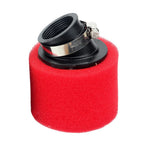 45mm Red Foam Air Filter for Mikuni 28mm, Molkt 26mm Carburetor