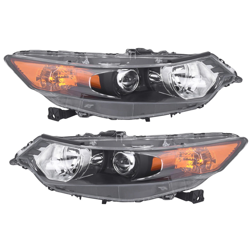 Set of 2 Headlights for Acura TSX (2009–2014)