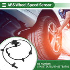ABS Wheel Speed Sensor No. 57455TEAT01 for Honda Civic (2016–2021) Front Left