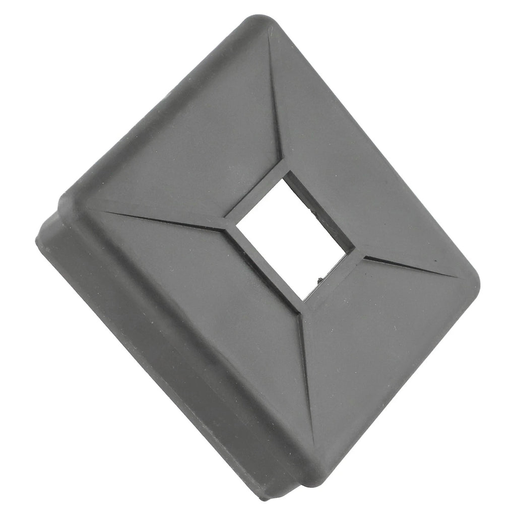 Set of 2 Black PE Bumper Covers for RV (4 Inch)