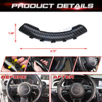 Steering Wheel Grip Touch Cover ABS Trim With Silicone Button Layer for Dodge (2011-2024)