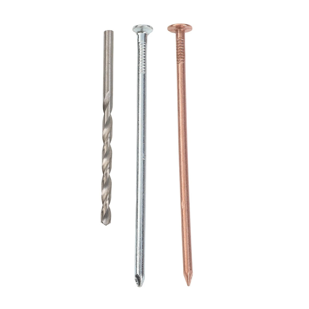 Set of 22 Copper Nails for Tree Stump Removal (3-5 Inch)