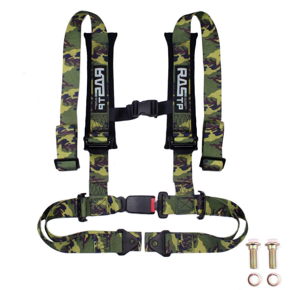 Set of 4 Point Harness Racing Seat Belts for CanAm X3 YXZ UTV