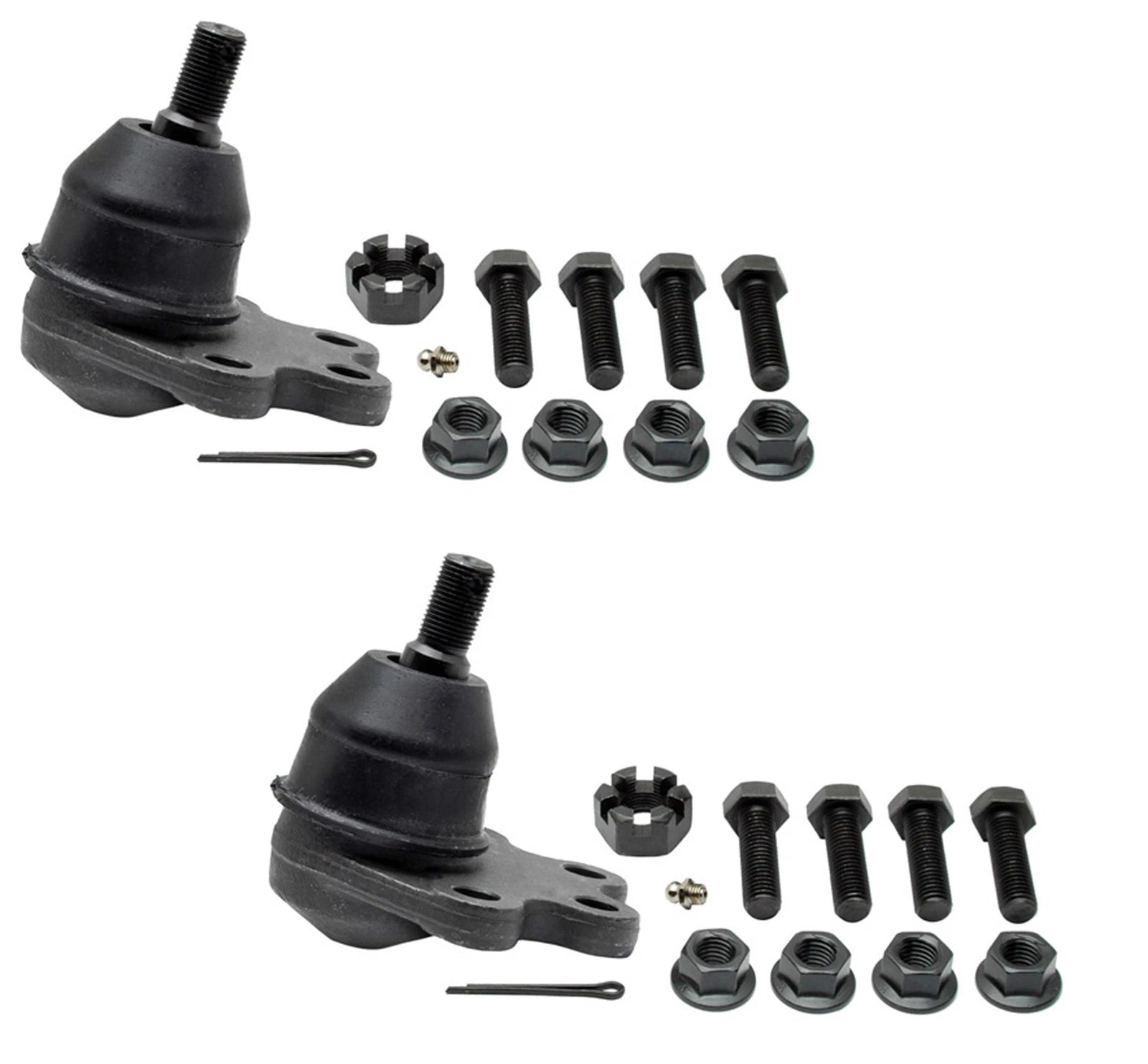 Set of 2 Front Lower Suspension Ball Joints for Chevrolet GMC 4WD