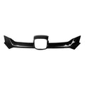 Replacement Painted ABS Plastic Front Center Grille Molding w/Emblem Hole
