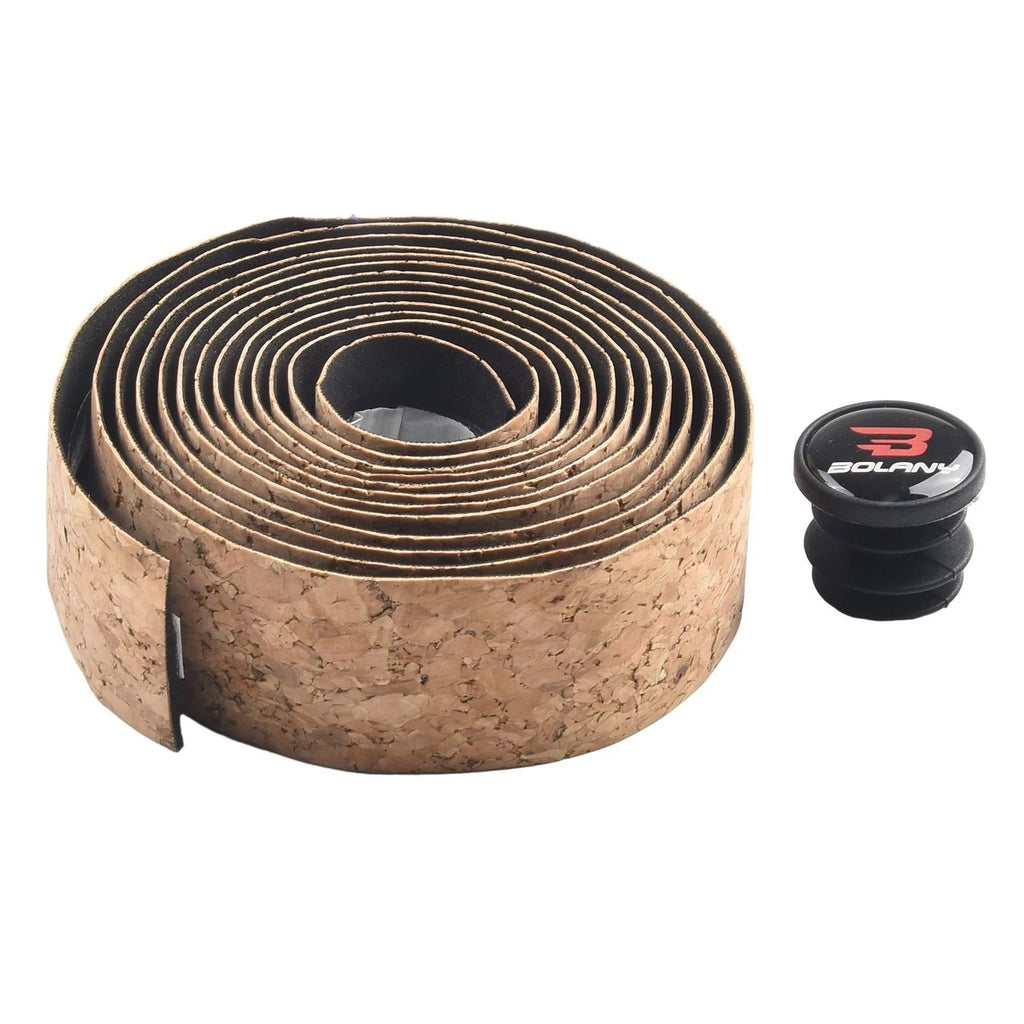 Set of 1 Handlebar Tape for Road Race Track Drop Bar Bike (Natural Tan Brown)