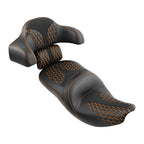 Driver Passenger Seat & Backrest for Indian Springfield Dark Horse (2021–2025)