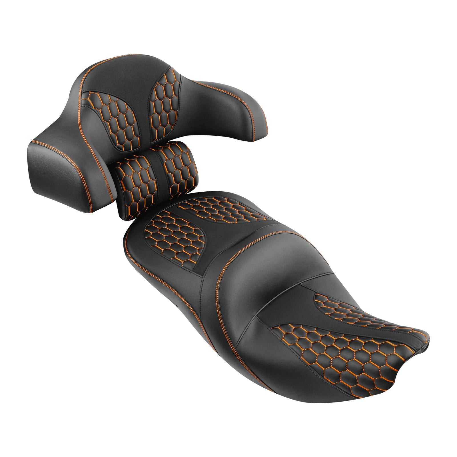 Driver Passenger Seat & Backrest for Indian Springfield Dark Horse (2021–2025)