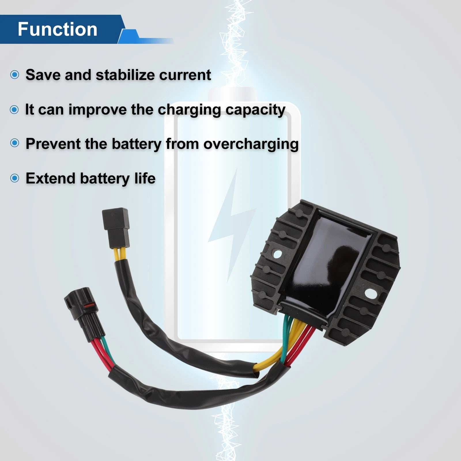 Voltage Regulator Rectifier 3280015H10000 for Suzuki GSX1300 Hayabusa (2008–2012)