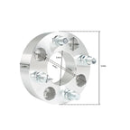 Set of 4 Wheel Spacers Adapters for Club Car Golf Cart (1.5" 4x4, 1/2"×20)