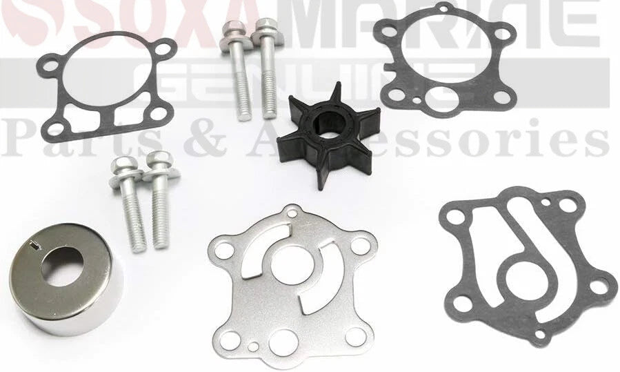 Water Pump Service Kit for Yamaha Marine 2-St 25 30 HP (18-3430, 6J8-W0078-00)