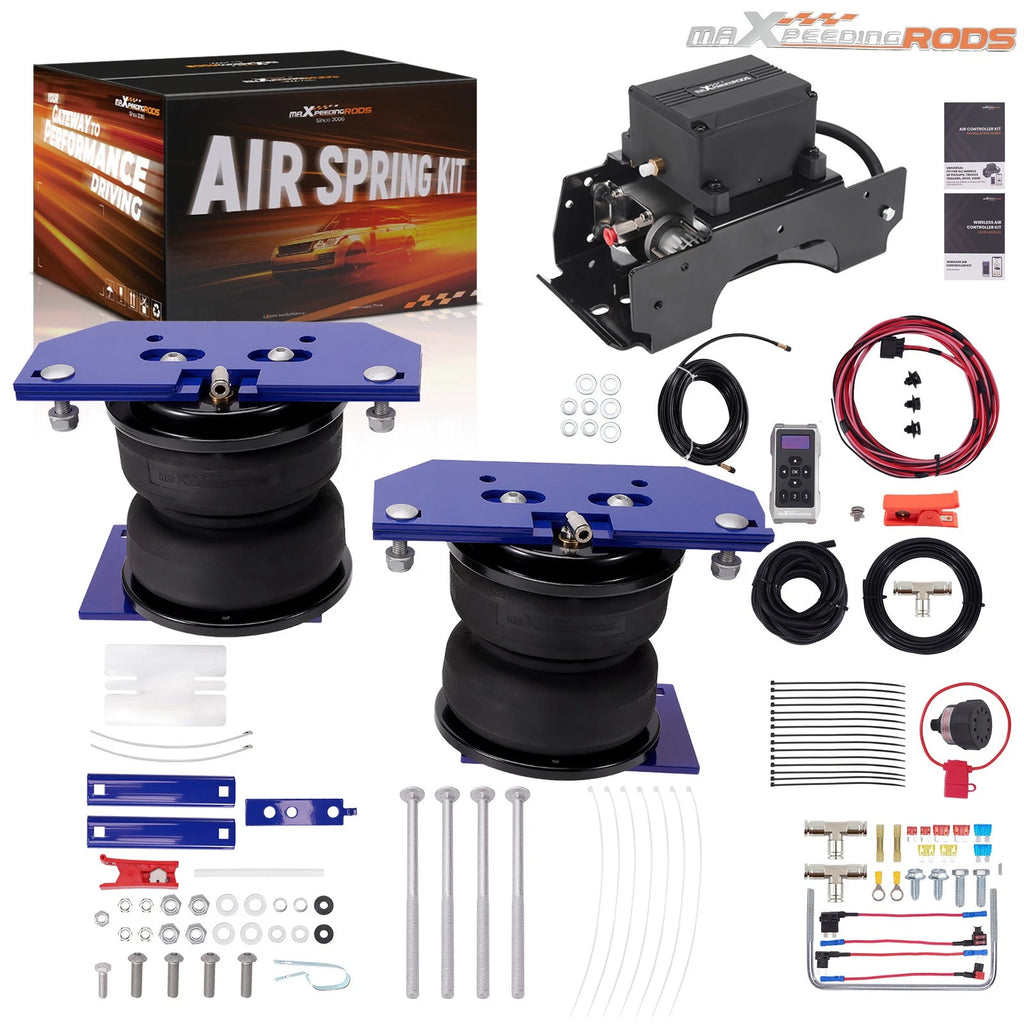 Wireless Air Shock Compressor Kit + Air Spring Kit for Ram 4500 5500 (2007–2024)
