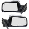 Set of 2 Power Heated Chrome Mirrors for Lincoln MKX (2007)