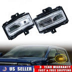 2X HC3Z-13B374-A LED Side Mirror Light for Ford F-250 F-350 F-450 (2017–2026)