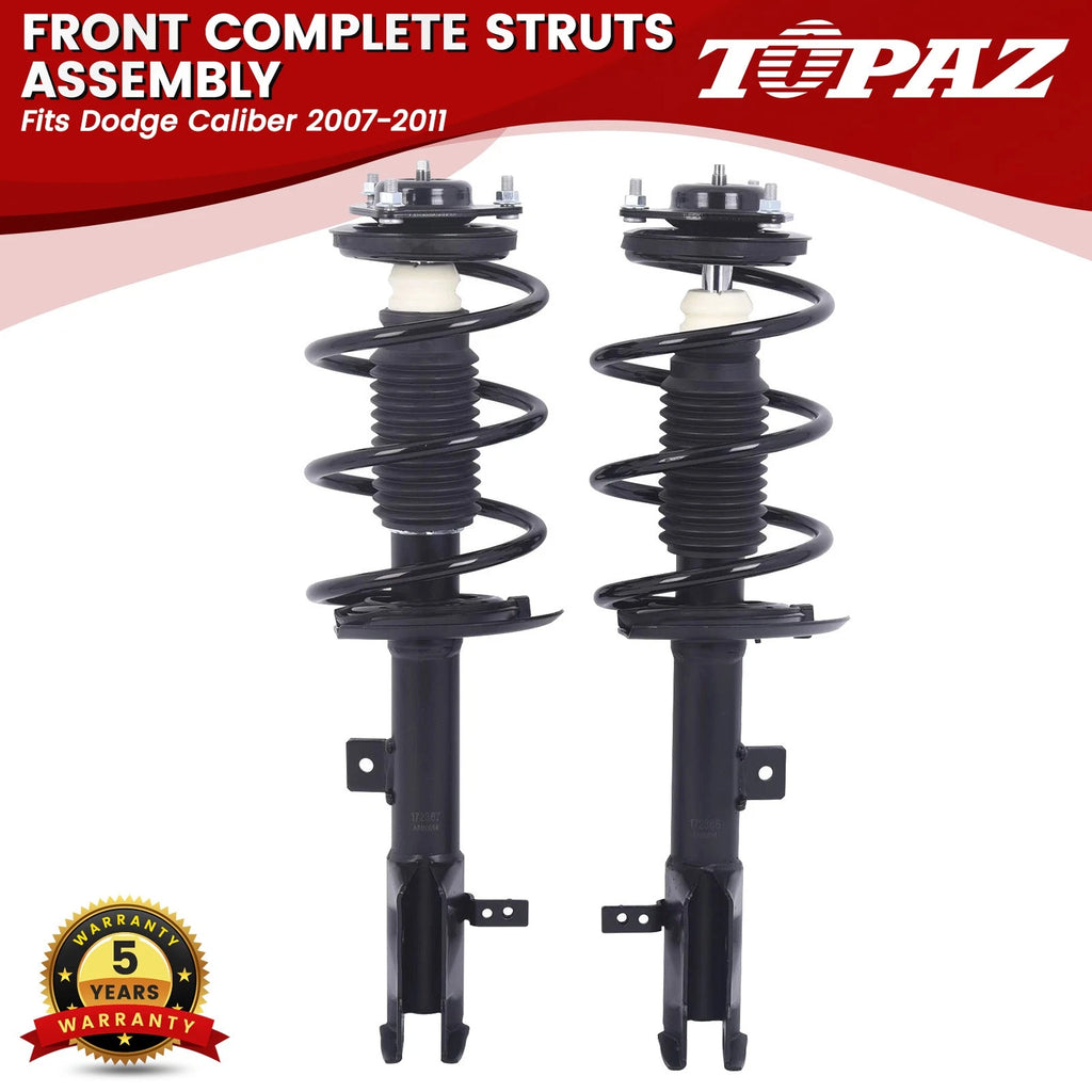 Pair Front Suspension Struts Assembly for Dodge Caliber (2007–2011)