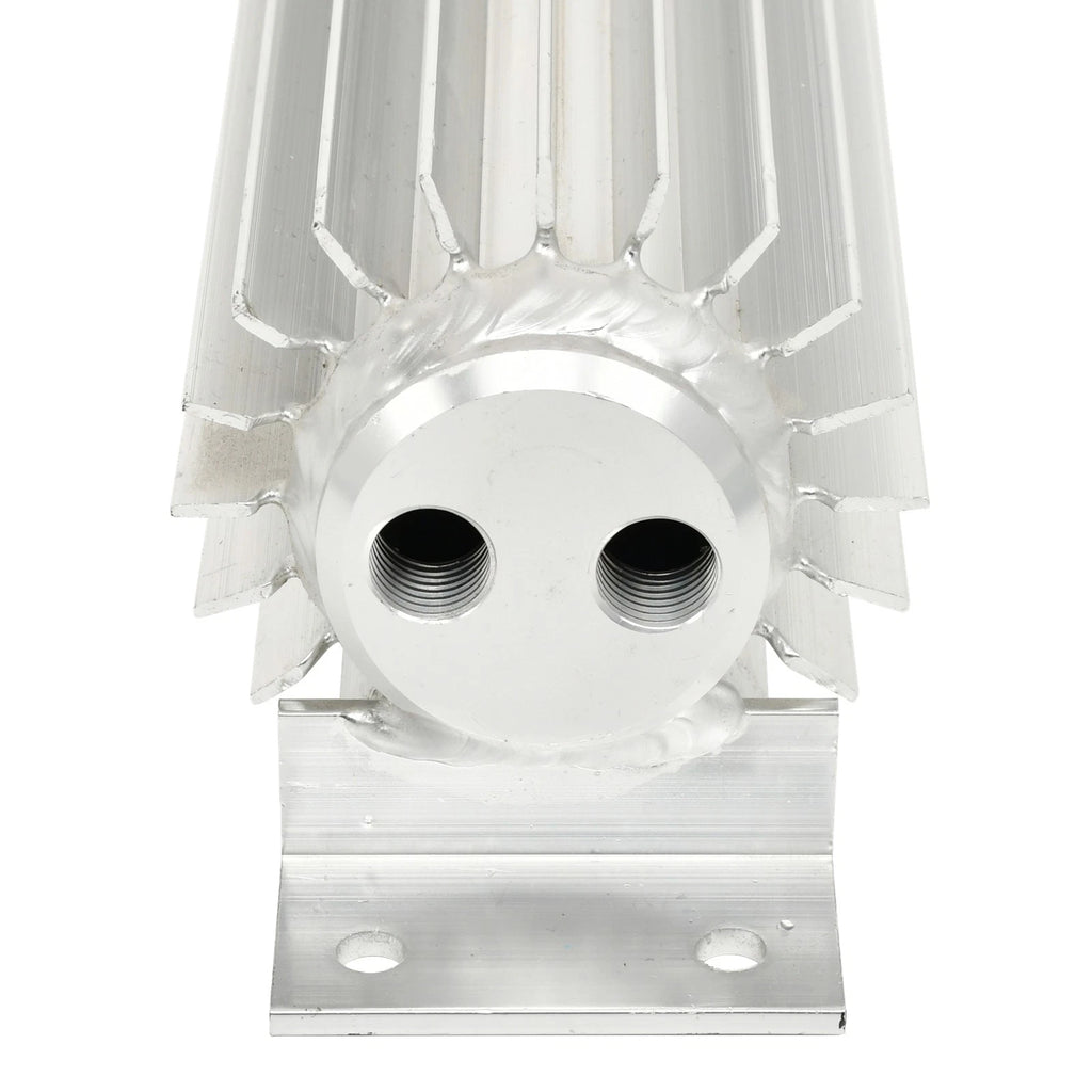 30" Dual Pass Aluminum Finned Transmission Oil Cooler Universal