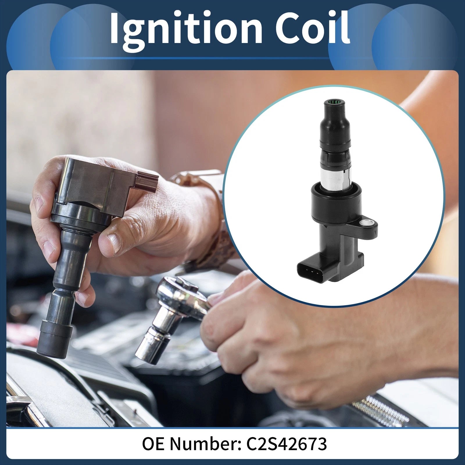 Ignition Coil Pack No.C2S42673 for Honda Pilot (2003–2008)
