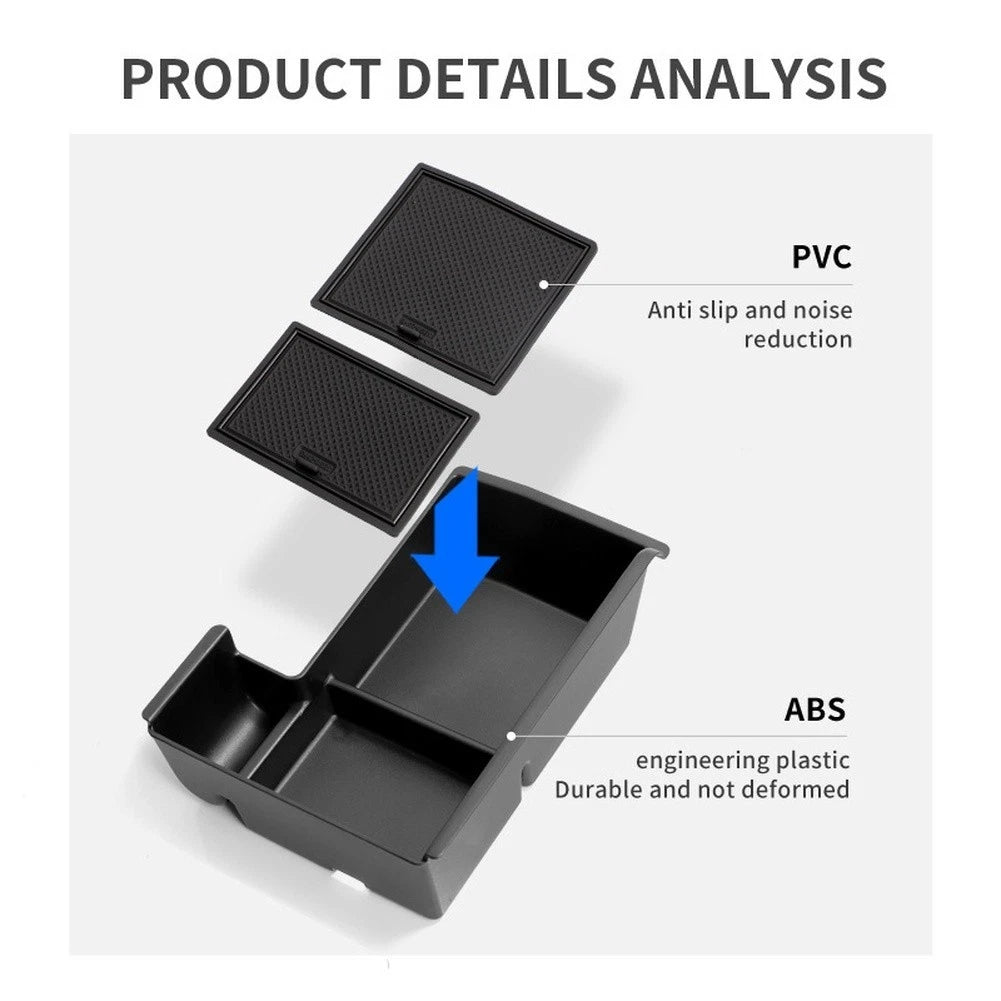 Right Hand Drive Armrest Storage Box for BYD Sealion (2023–2023) & Song PLUS (2023–2023)