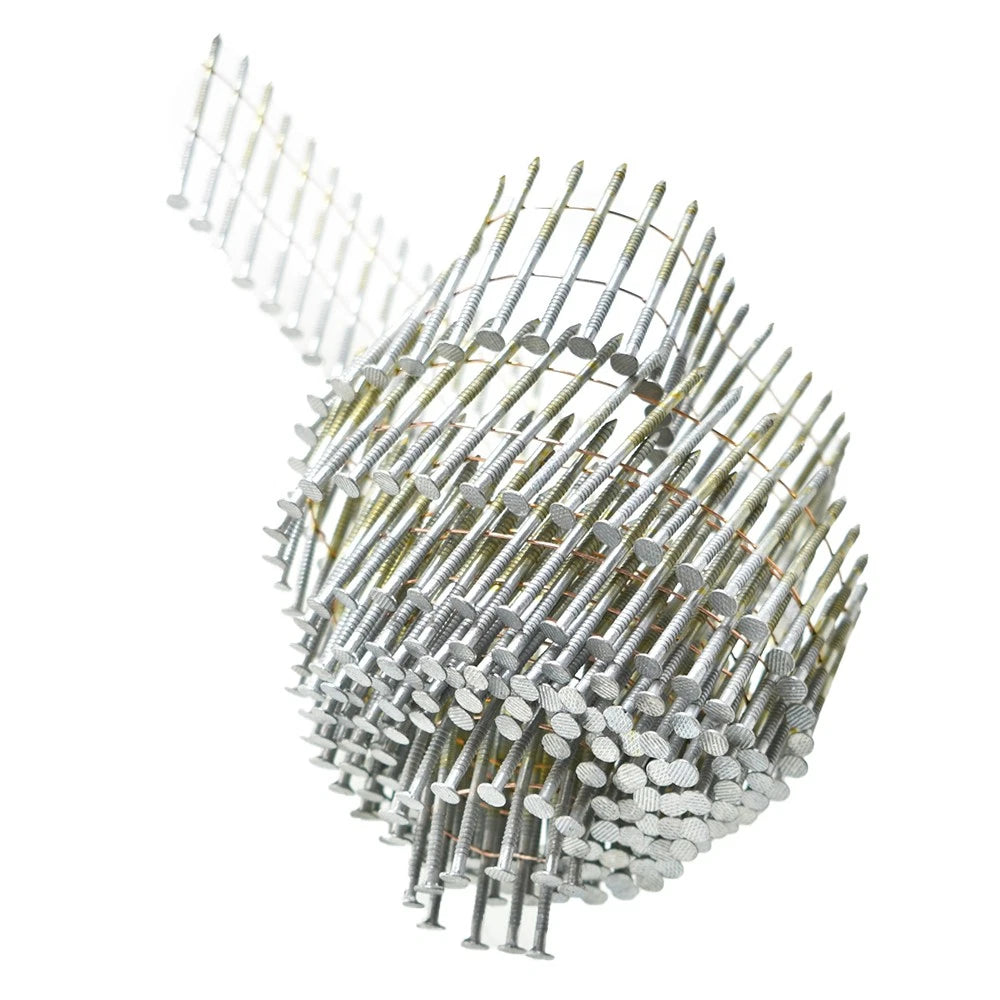 Set of 3600 Collated Siding Nails 1-1/2" Full Round Head