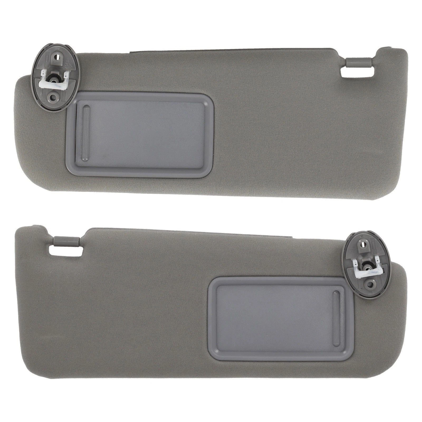 Set of 2 Front Sun Visors for Toyota Camry (2012-2017) Gray