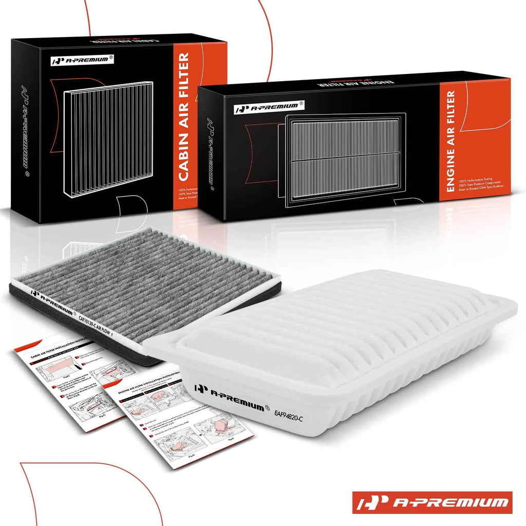2-Pack Activated Carbon Cabin Air Filter for Scion tC (2005–2010)