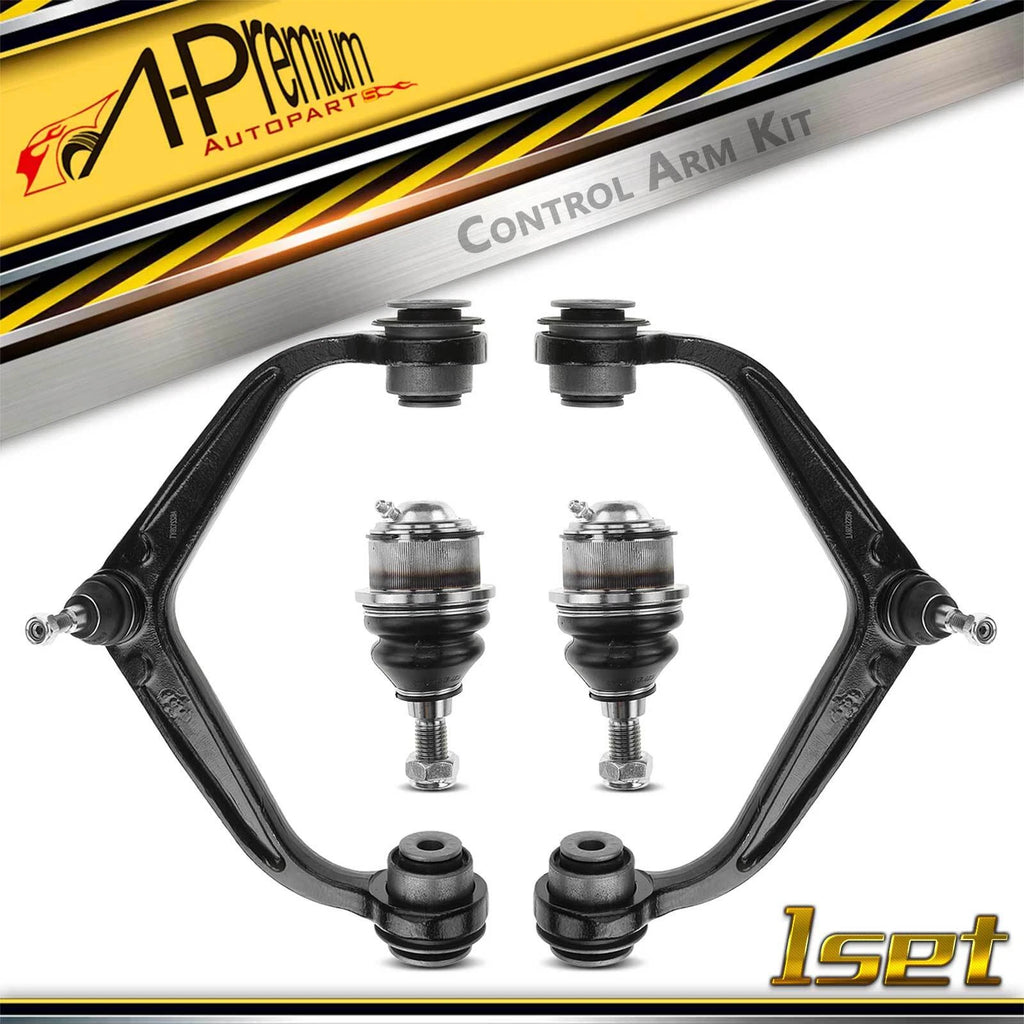 Set of 4 Control Arms and Ball Joints for Chevy Silverado