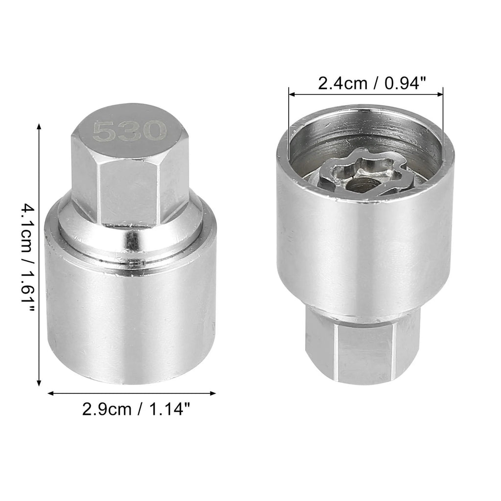 Anti Theft Lug Nut Wheel Lock Key for Volkswagen (Fits Various Models)