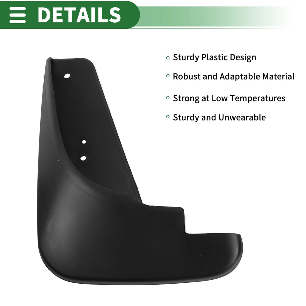 Mud Flaps Splash Guards for Buick Excelle (2008–2017) W/ Mount Accessories