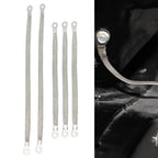 Set of 5 Engine Ground Straps 10"x1/2" & 13"x1/2" for Automotive Tools