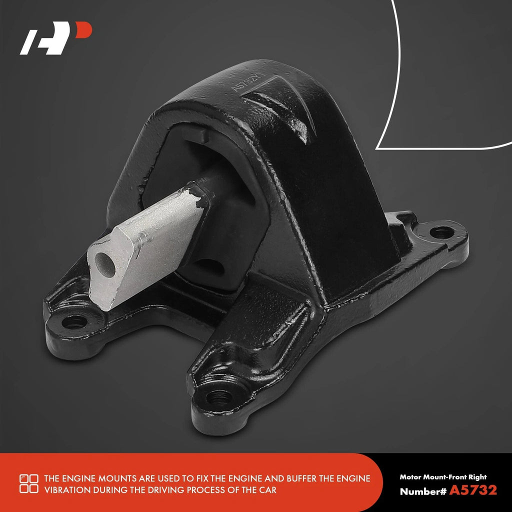 3X Engine Motor & Transmission Mount for Jeep Wrangler (2012-2017)