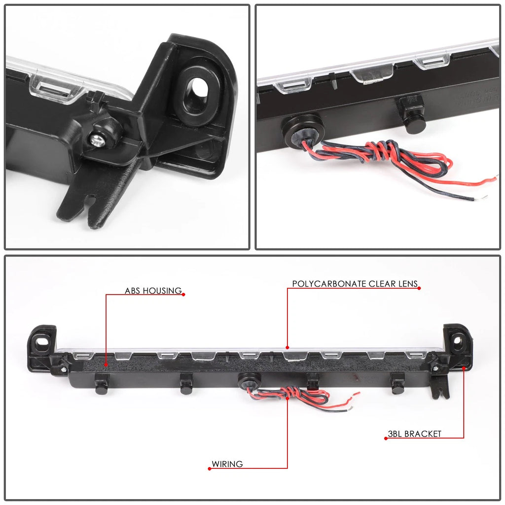 Full LED Third Brake Light for Nissan Pathfinder QX4 (2001–2004)
