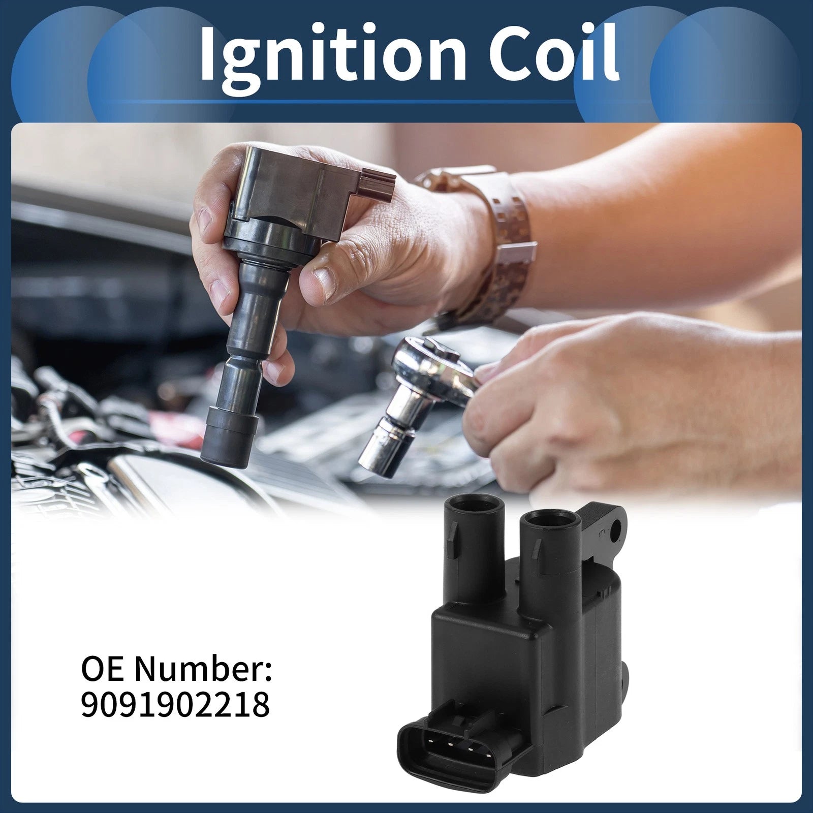 Ignition Coil Pack No. 9091902218 for Toyota 4Runner (1995–2002)