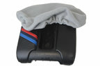 Fleece Console Lid Armrest Cover for BMW E39 (1997–2003) Gray