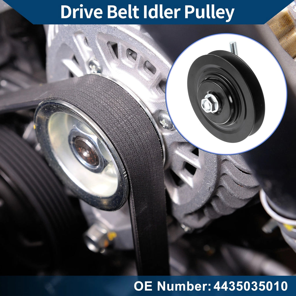 Drive Belt Idler Pulley for Toyota Pickup (1987–1995) No. 44350-35010