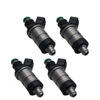Set of 4 Fuel Injectors for Honda Civic 1.6L (1996–2000) & Acura Integra (1996–2001)