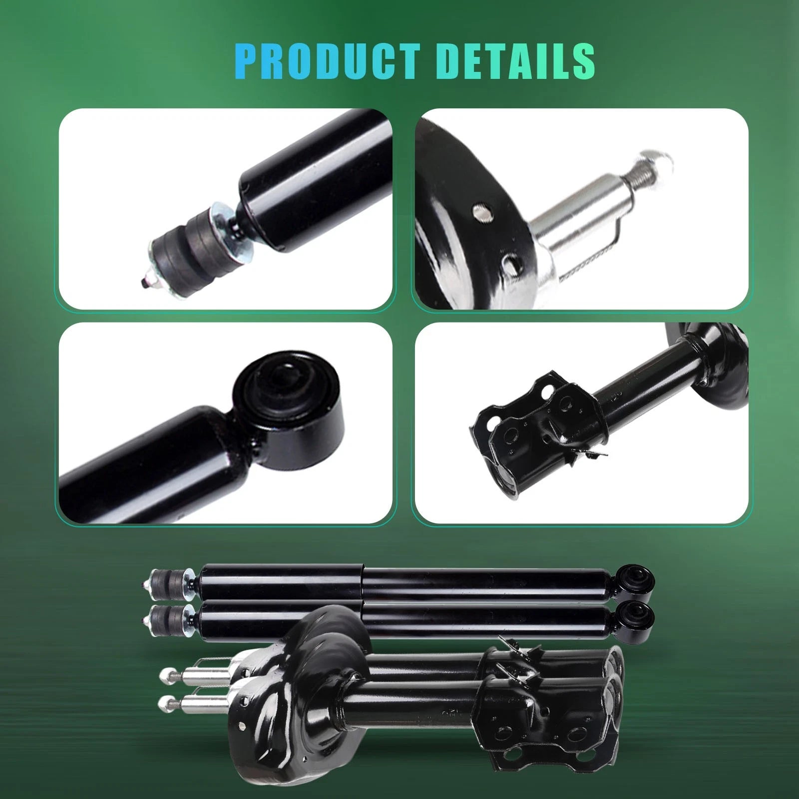 Set of 4 Struts for Acura RDX (2007–2012)