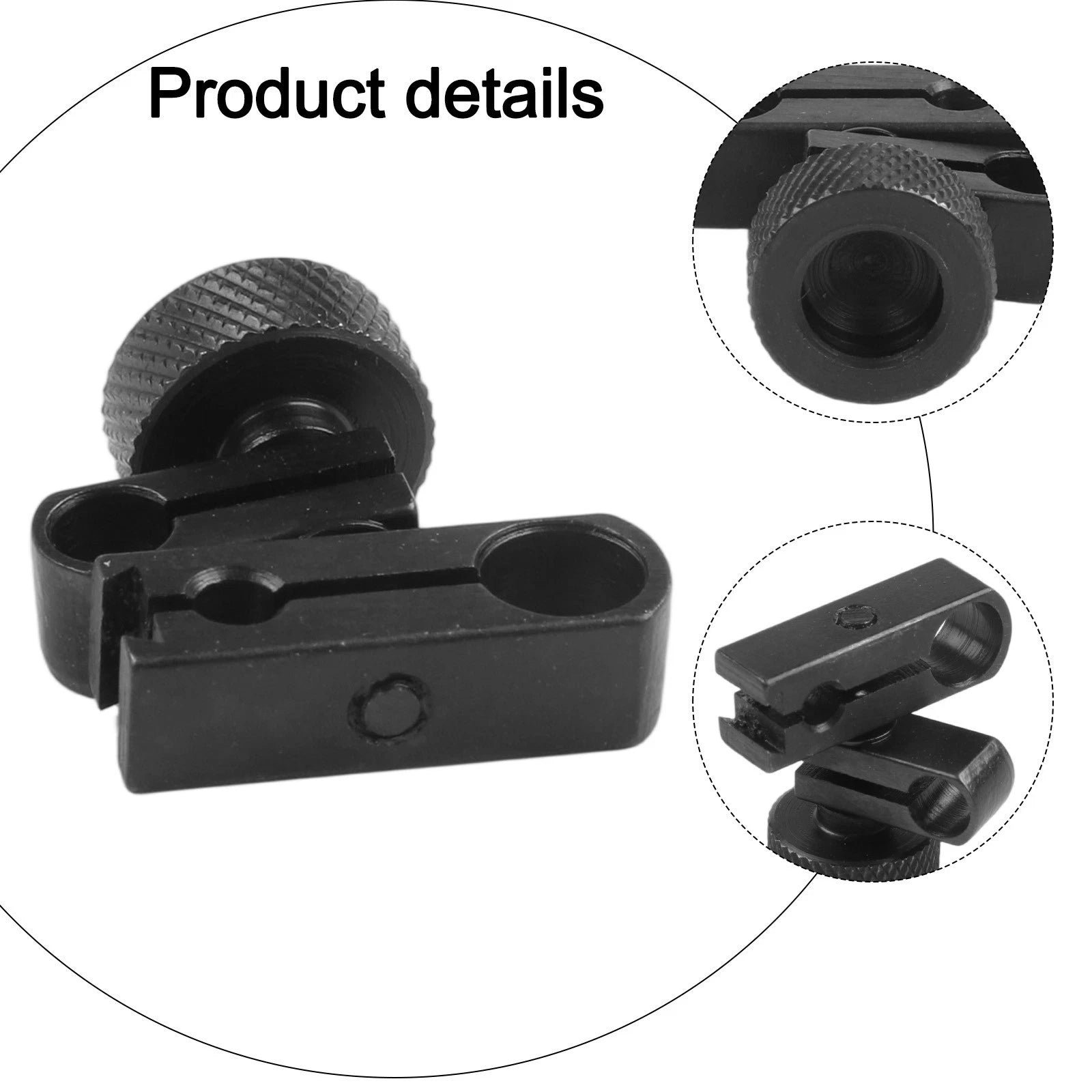Dial Gauge Rotating Clamp Tool for Secure Measurement (3 Sizes)