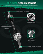 Front Left CV Axle for Ford Escape Mercury Mariner (2001–2008)