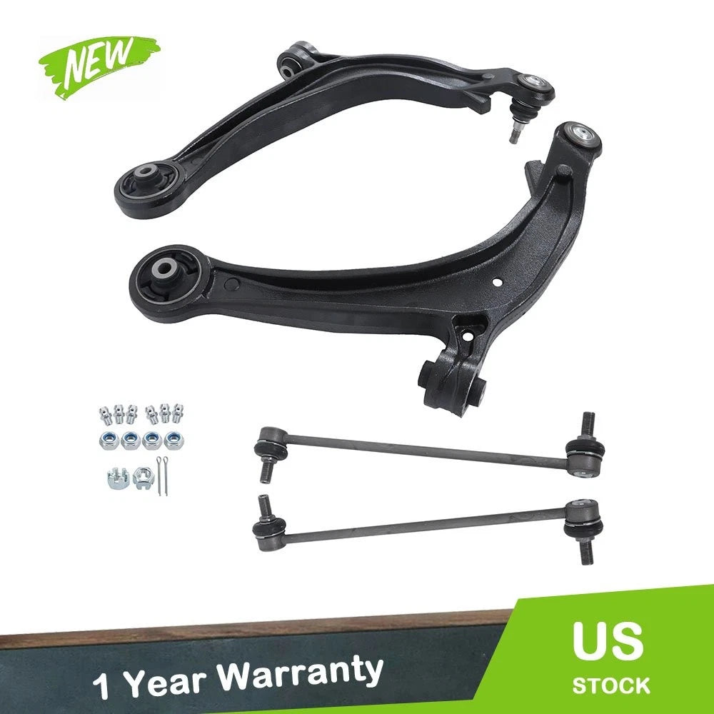 Set of 4 Front Lower Control Arms with Ball Joints for Honda Odyssey (2011–2017)