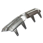 Set of 2 Front Upper Grille Replacements for Toyota Highlander (2017–2019)