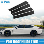 4Pcs Windshield B Pillar Trim for Porsche Panamera (2009-2016)