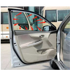 Left Door Glass Weather Strip Seal for Toyota Corolla (2003-2008)